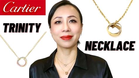 cartier trinity necklace dupe|cartier trinity necklace review.